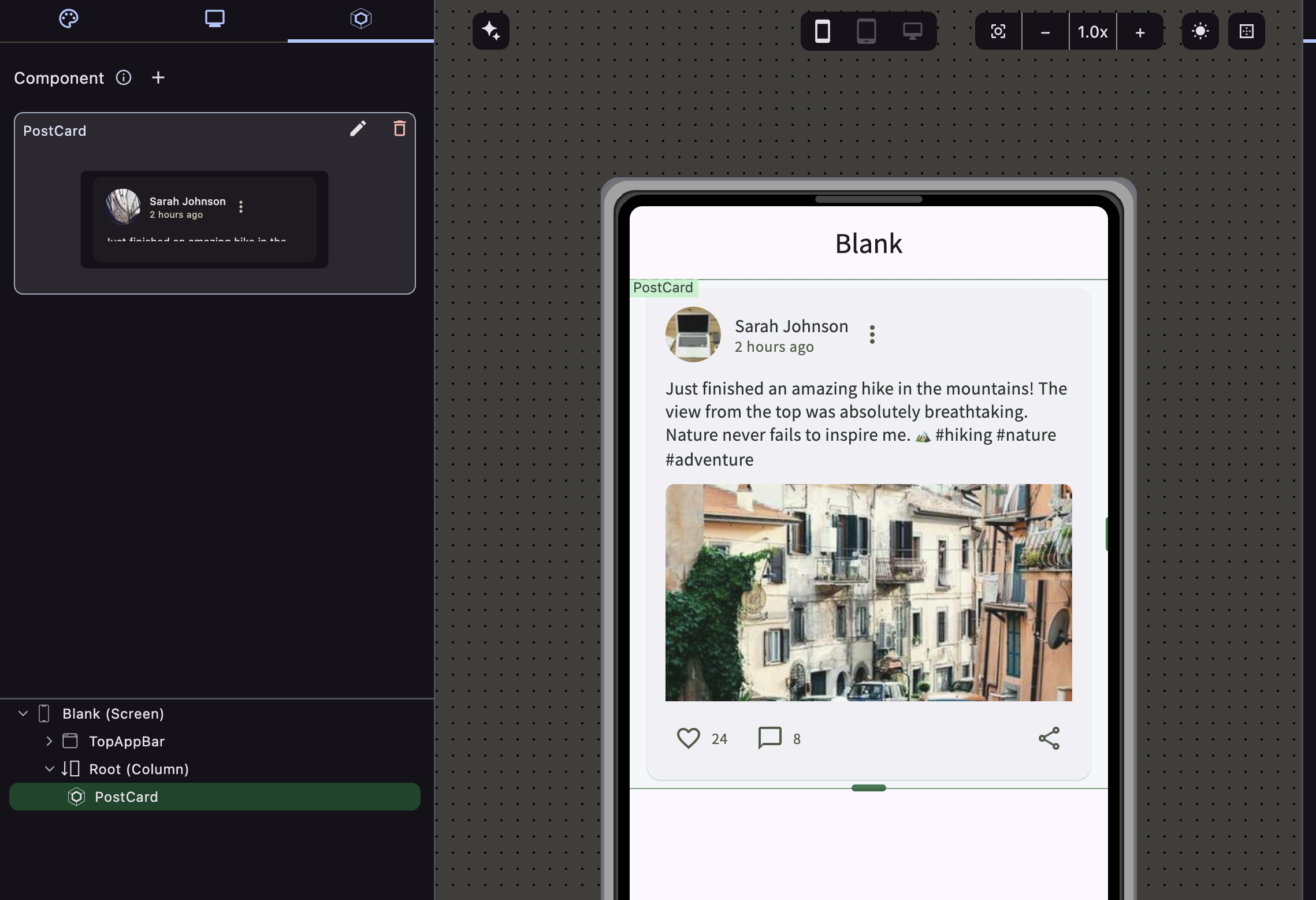 component library